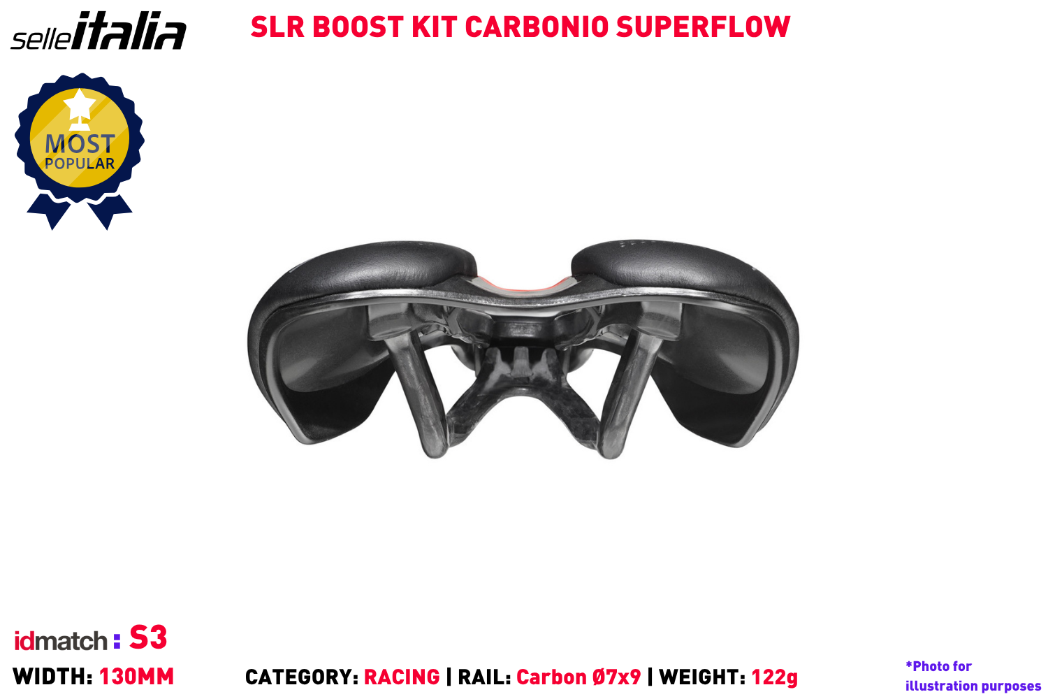 SLR Boost 3D Kit Carbonio Superflow - L3 | Hup Leong Company | The